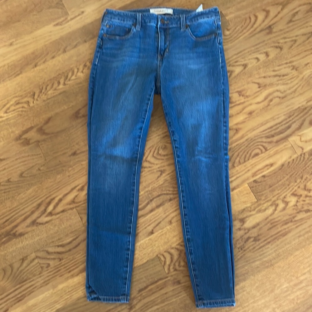 Liverpool Women's Piper Hugger Skinny Ankle Jeans Lynx Wash LM2098F14, Size 6